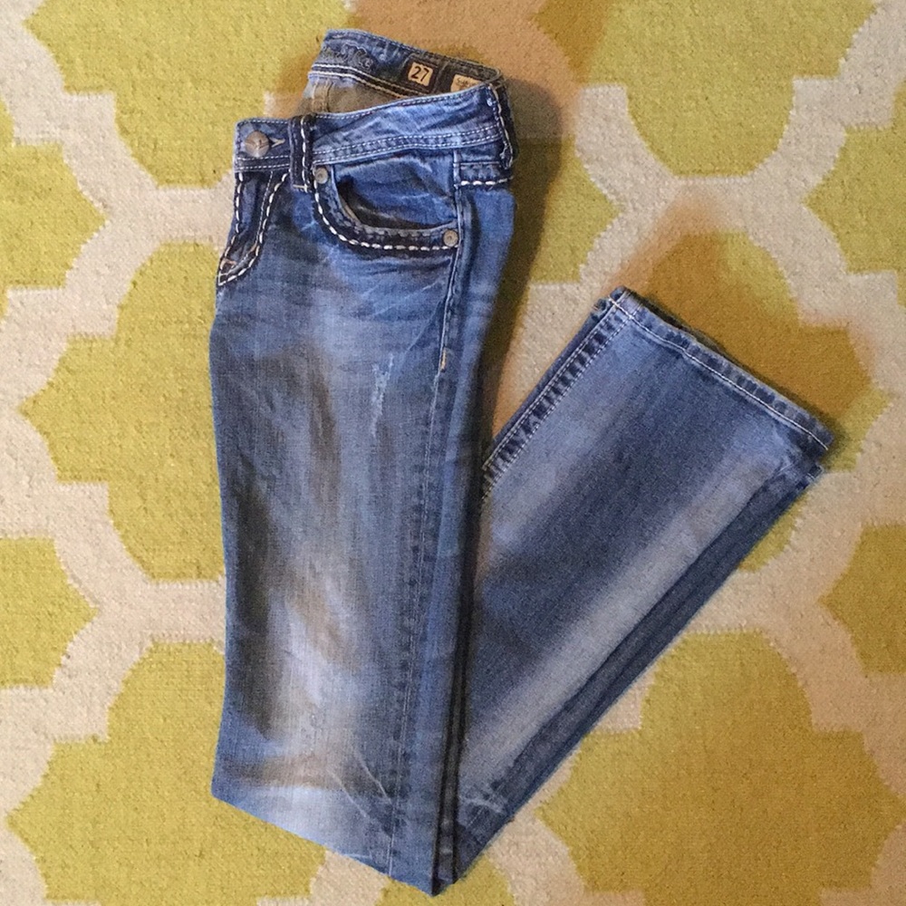 Miss Me jeans! Size 27, flare leg